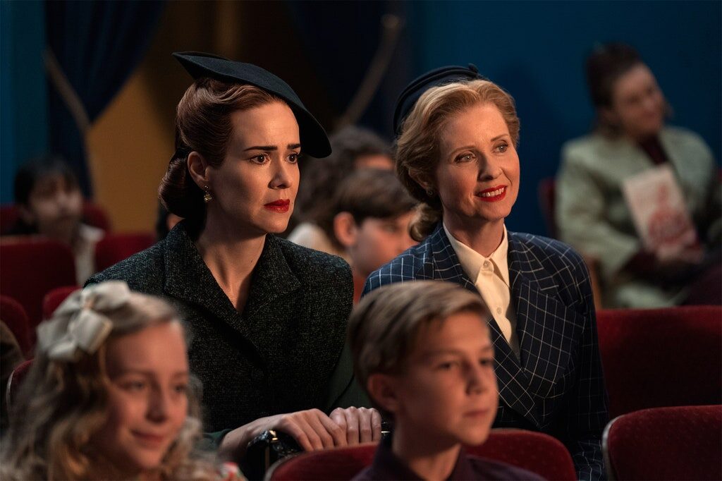 Sarah Paulson and Cynthia Nixon in Ratched