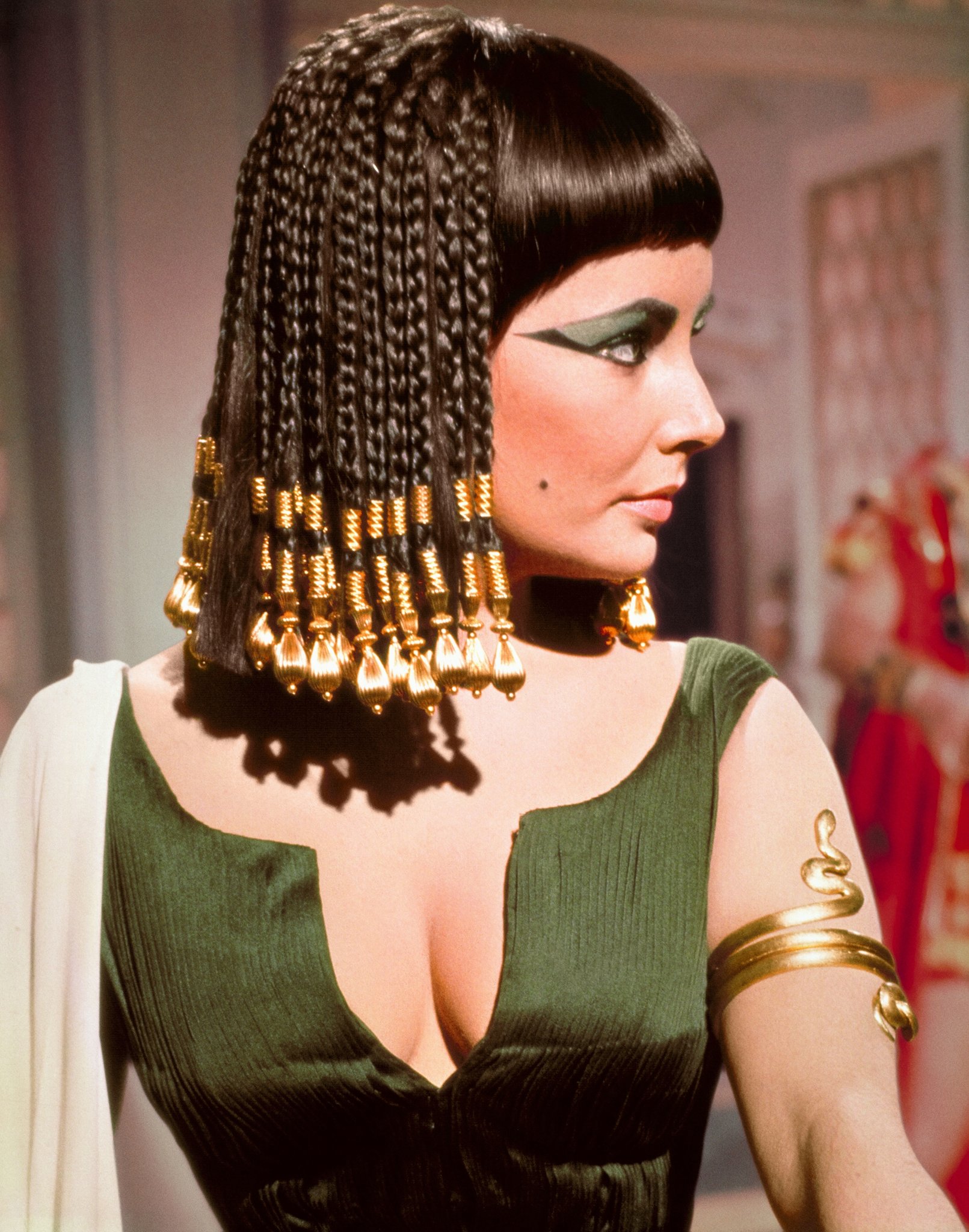 Elizabeth Taylor as Cleopatra