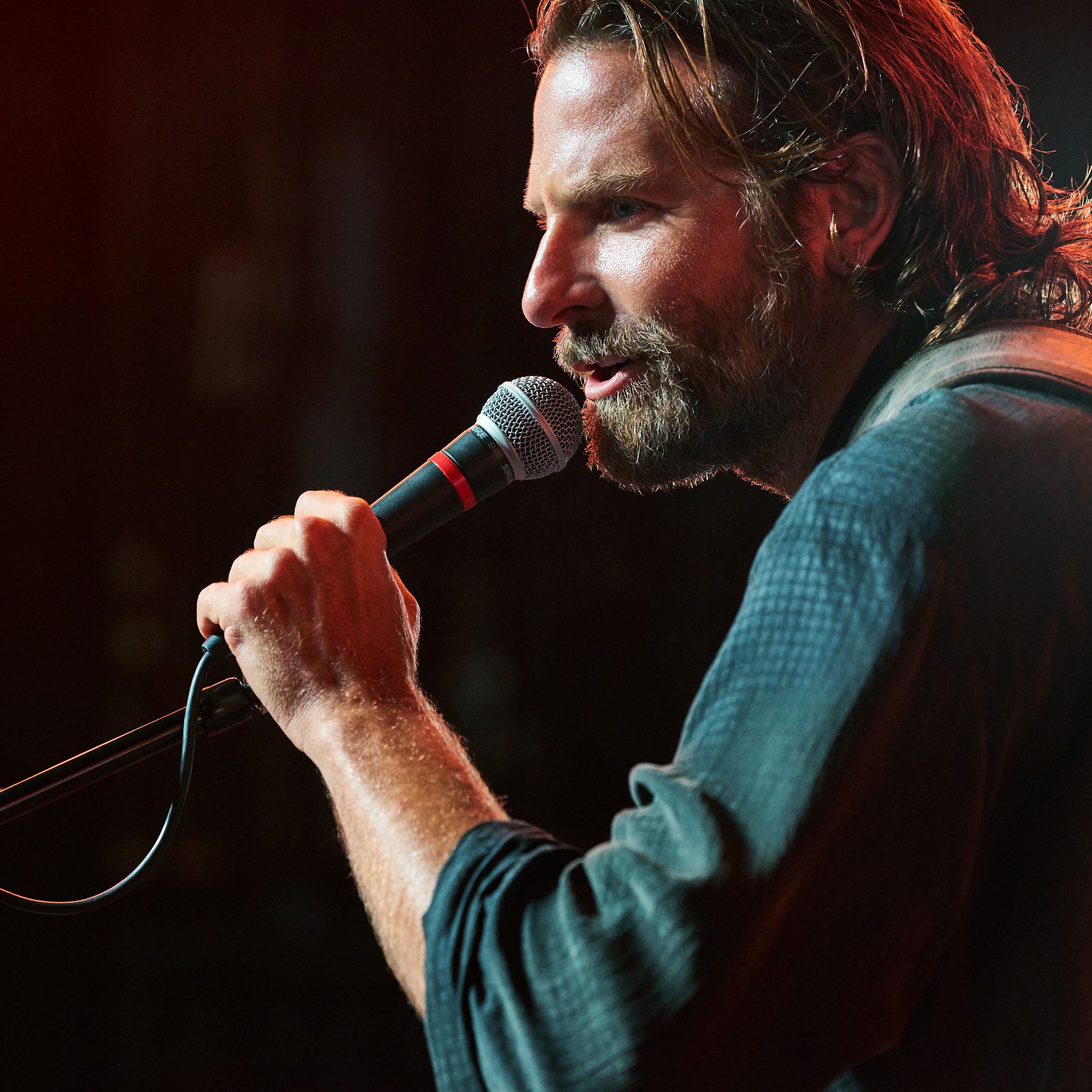 Bradley cooper in A Star Is Born