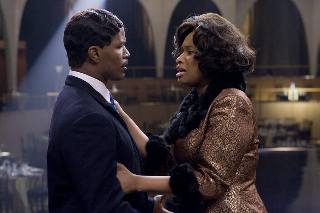 Jennifer Hudson and Jamie Foxx in Dreamgirls