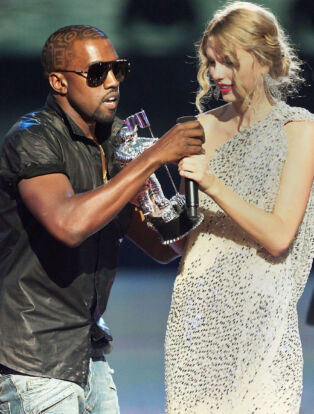 kanye west taylor swift vmas