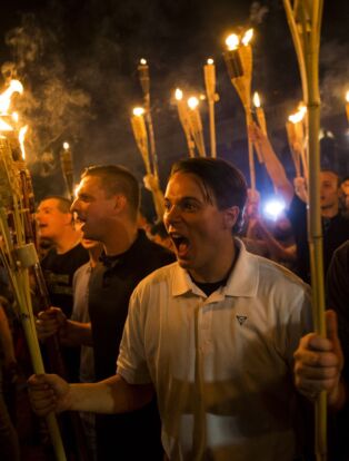 white supremacists in charlottesville