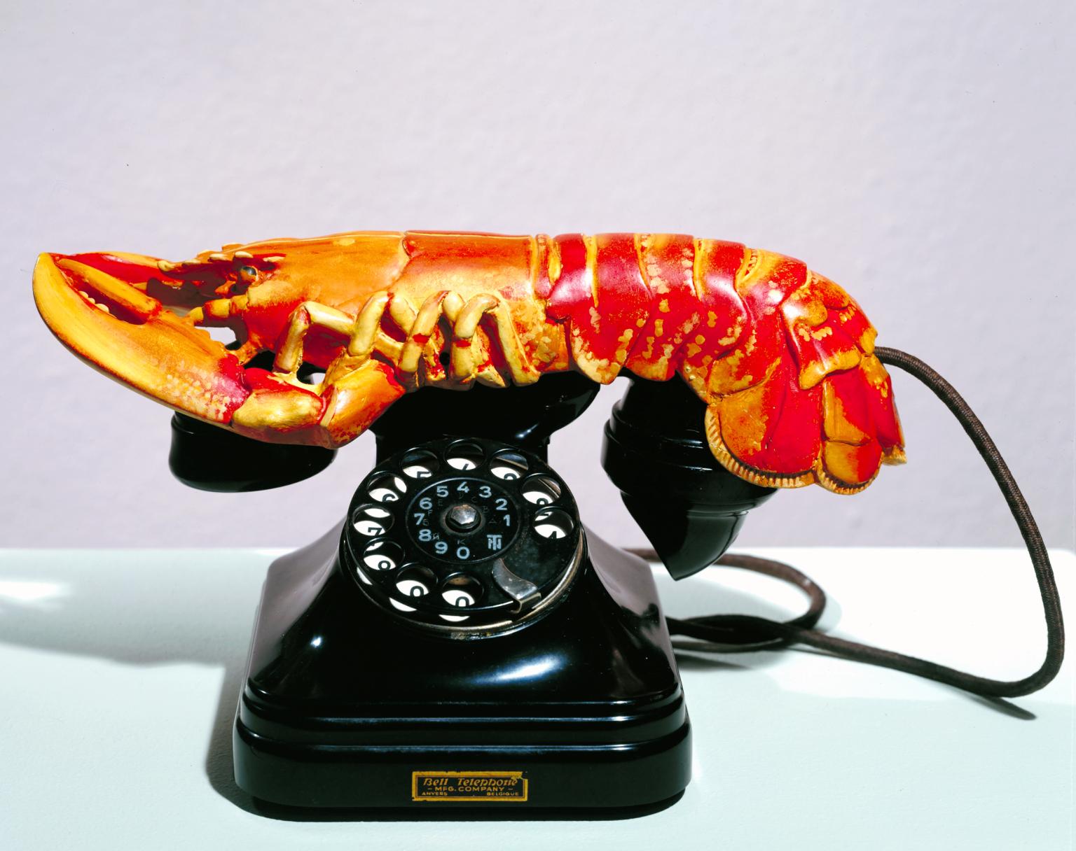 Salvador Dali - Lobster telephone, 1936