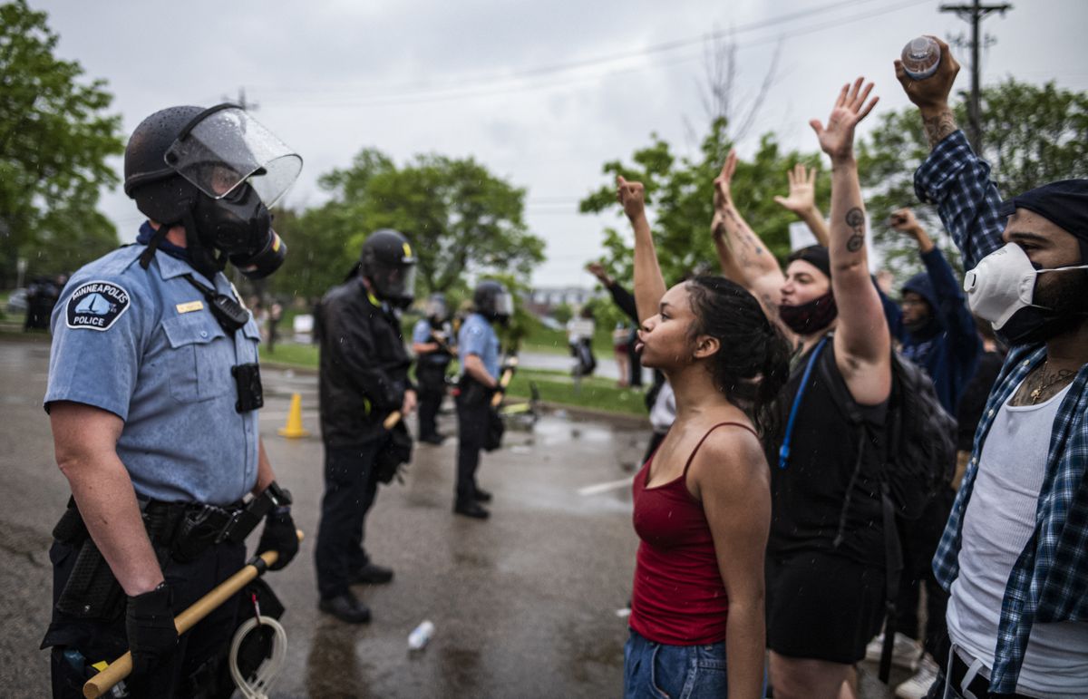 stand off in Minneapolis