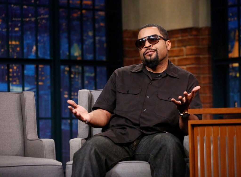 Ice Cube taking the heat