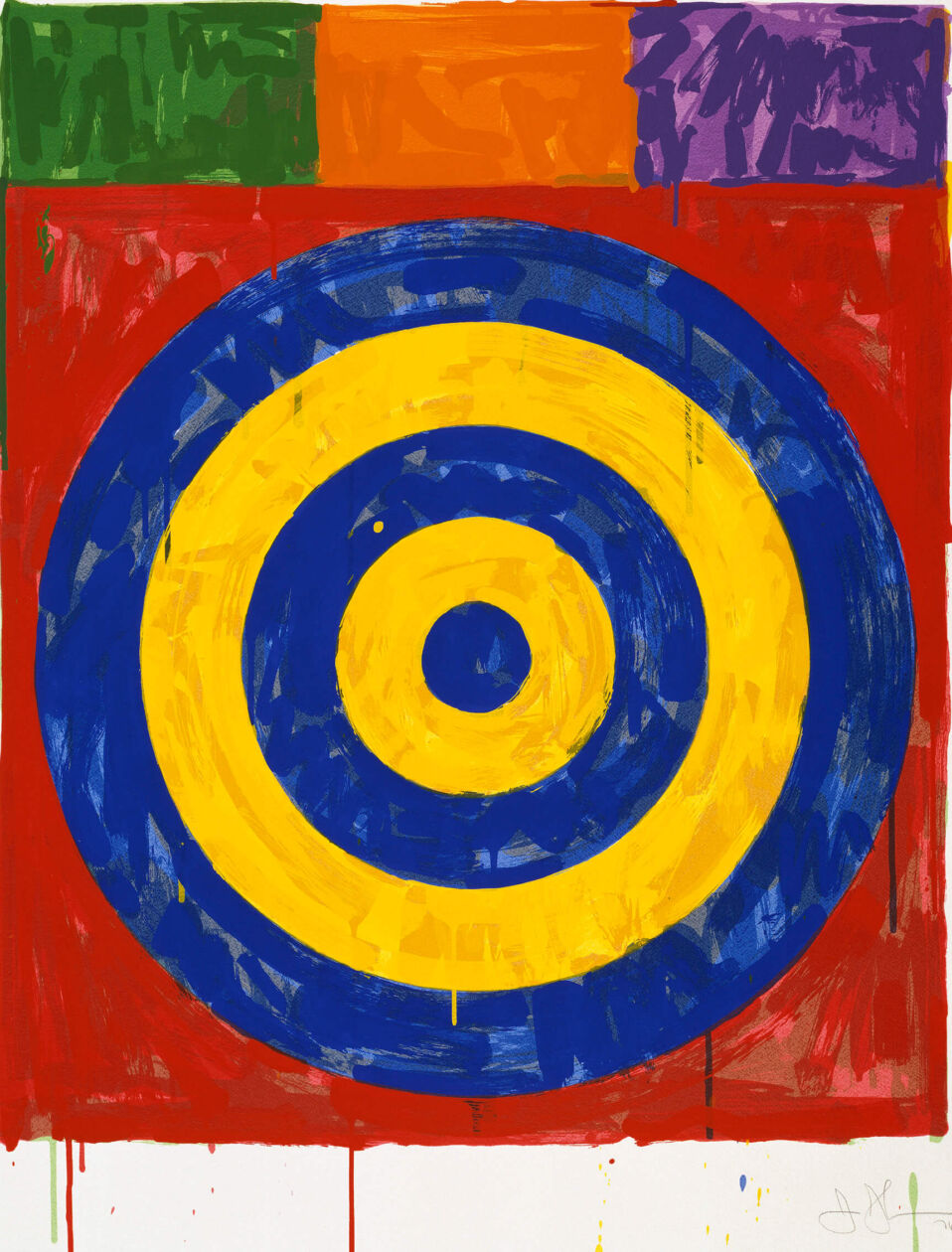 Target, 1974. Screenprint on paper. Collection Walker Art Center, Gift of Judy and Kenneth Dayton, 1988. © Jasper Johns/VAGA at Artists Rights Society (ARS), NY