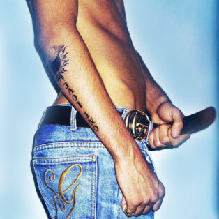 gucci belt by terry richardson
