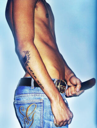 gucci belt by terry richardson