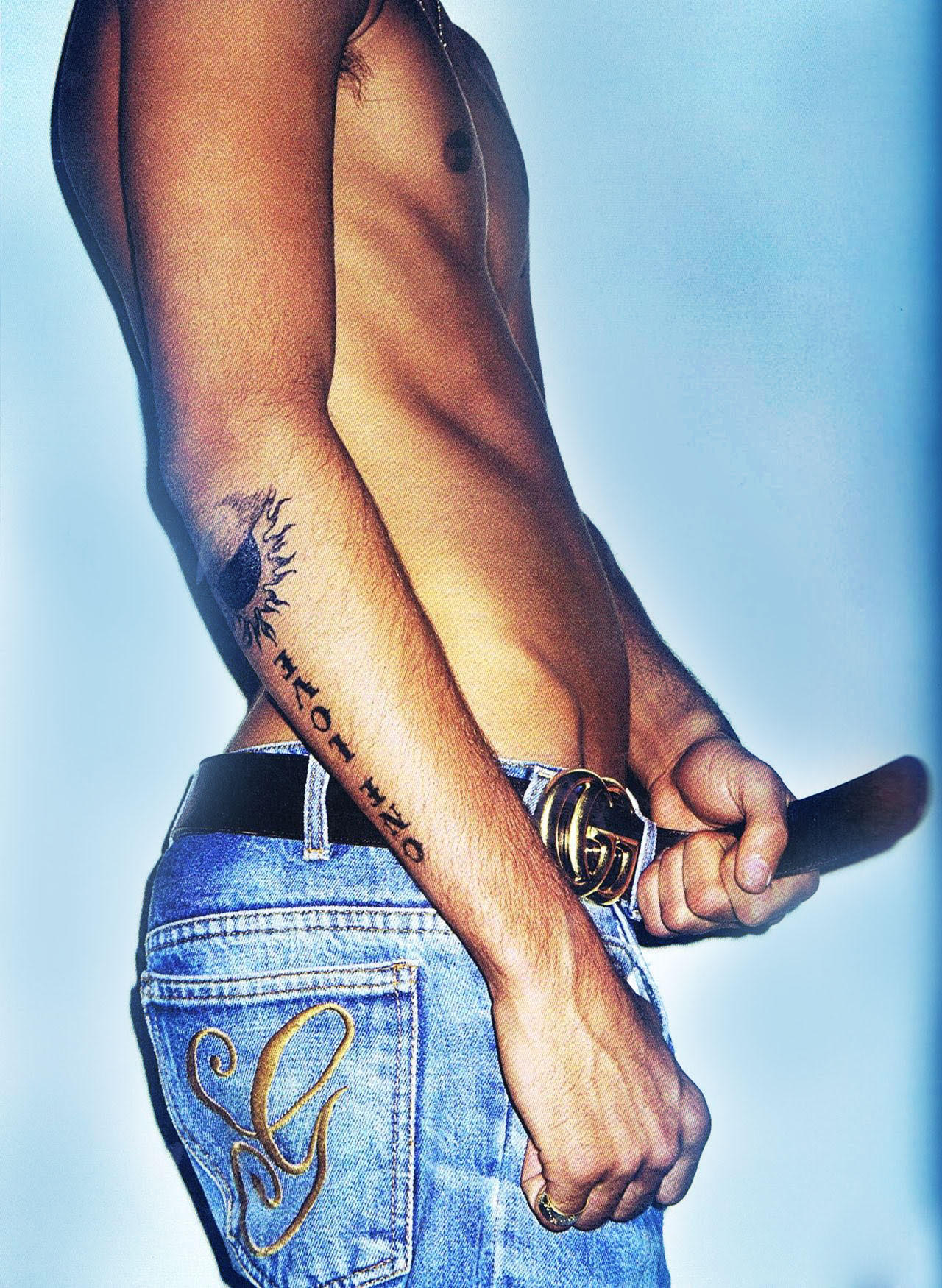 gucci belt by terry richardson