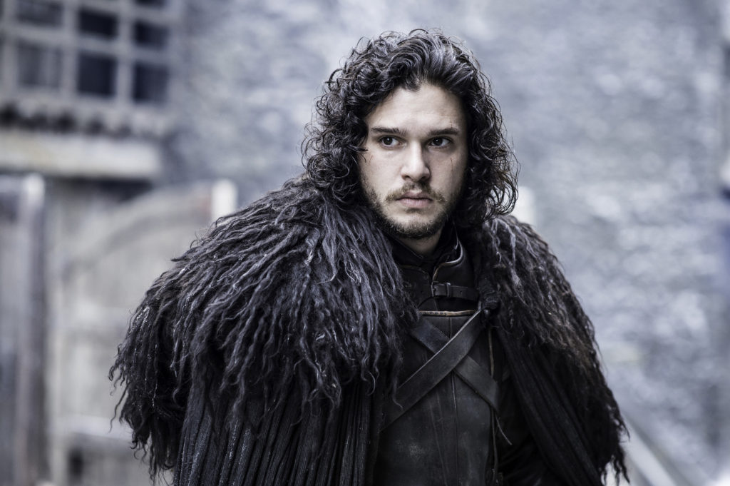 Kit Harrington as Jon Snow in Game of Thrones