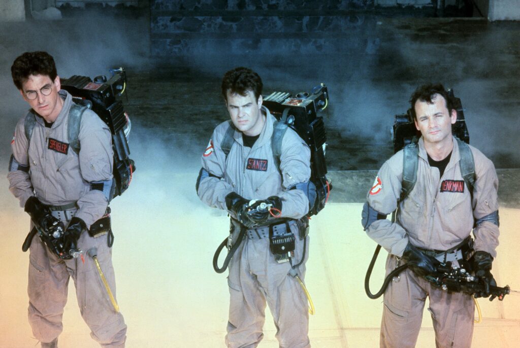 Ghostbusters Harold Ramis, Dan Aykroyd and Bill Murray