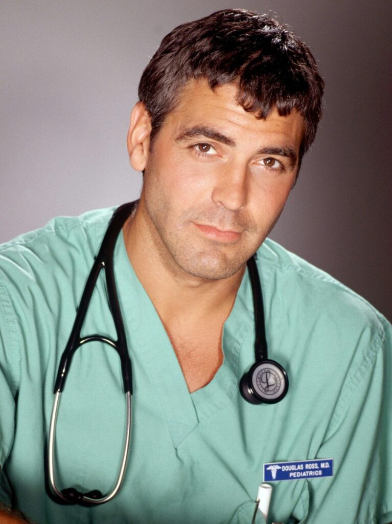 george clooney in er
