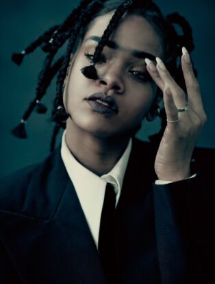 rihanna paolo roversi braids