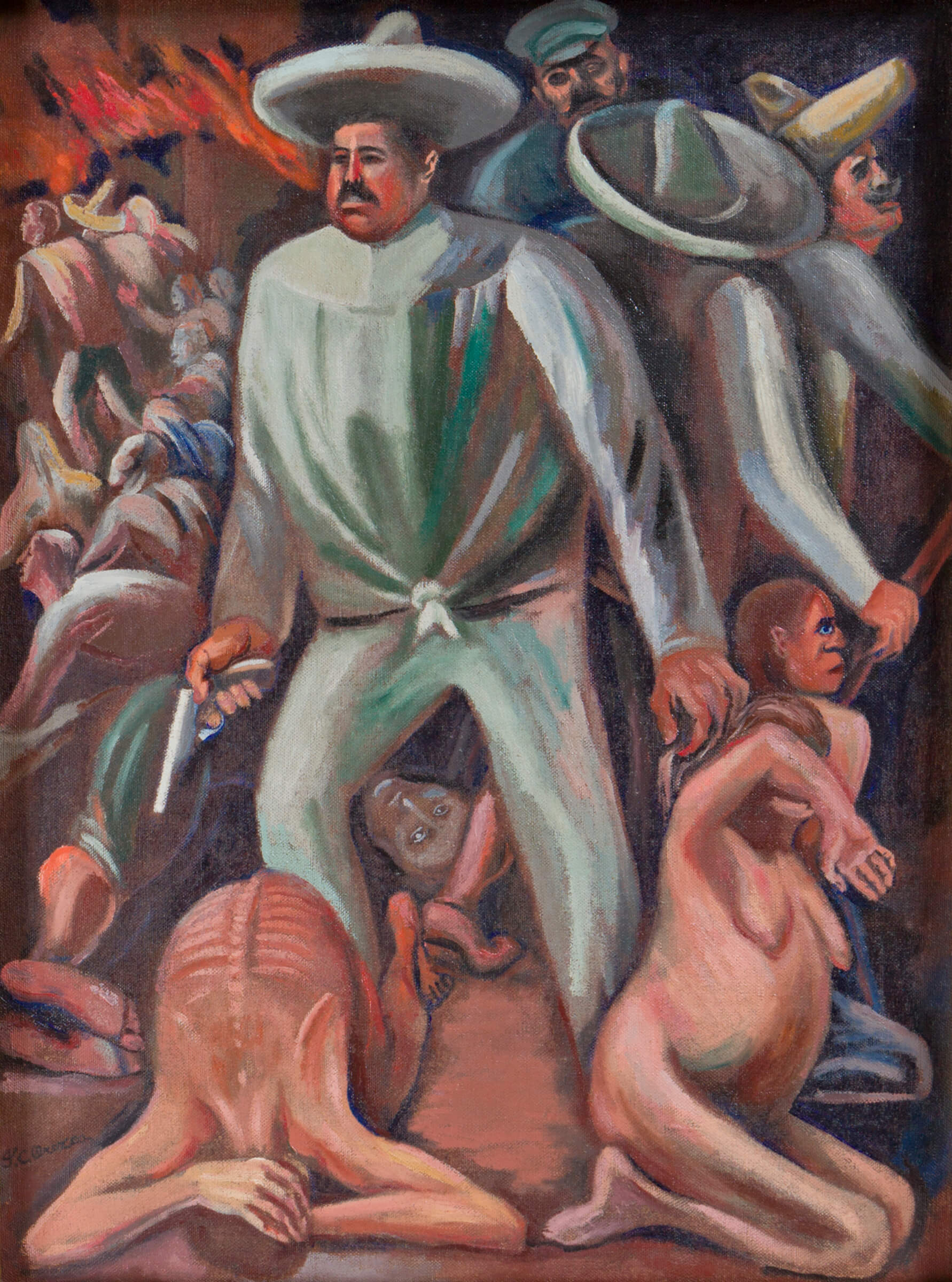 Jose Clemente Orozco, Pancho Villa, 1931