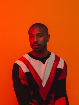 michael b jordan portrait
