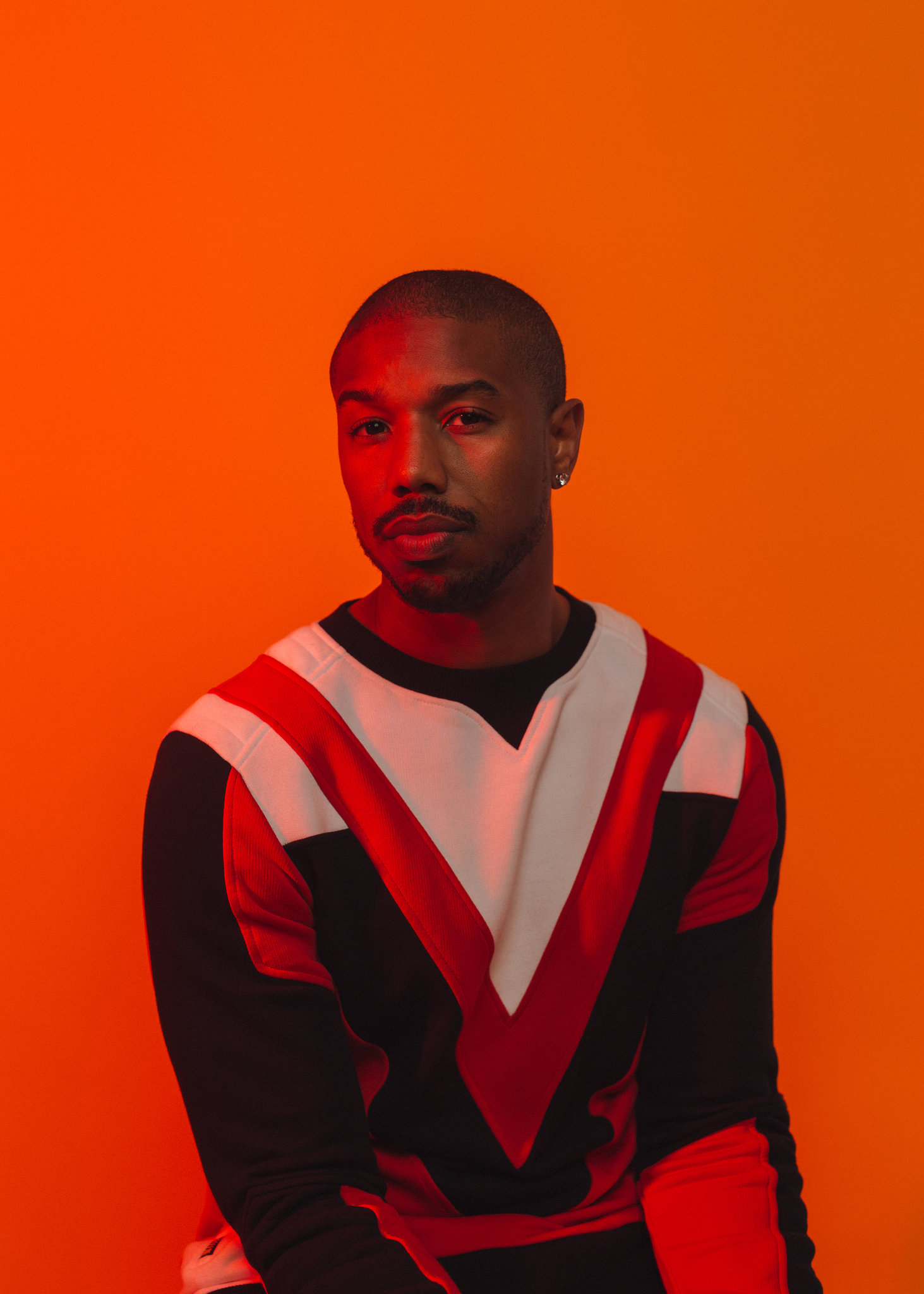 michael b jordan portrait