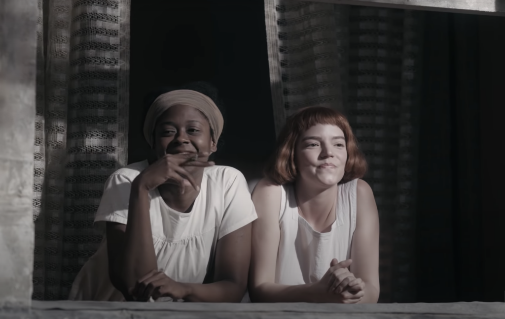 Jolene and Beth in the Queen's Gambit