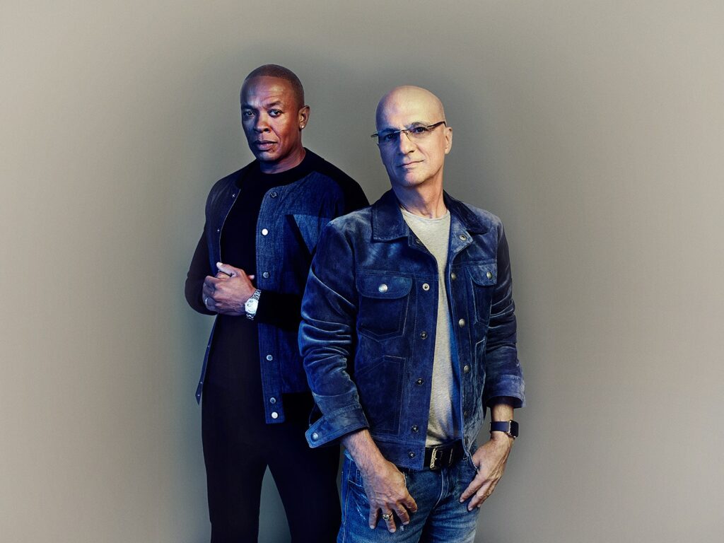 Dr. Dre and Jimmy Iovine