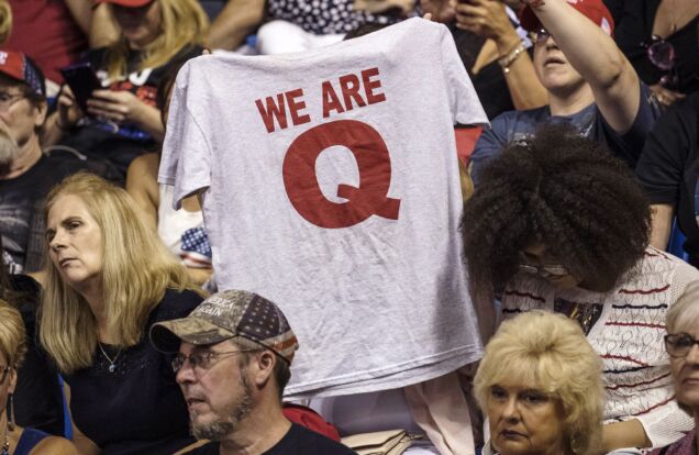 qanon trump rally