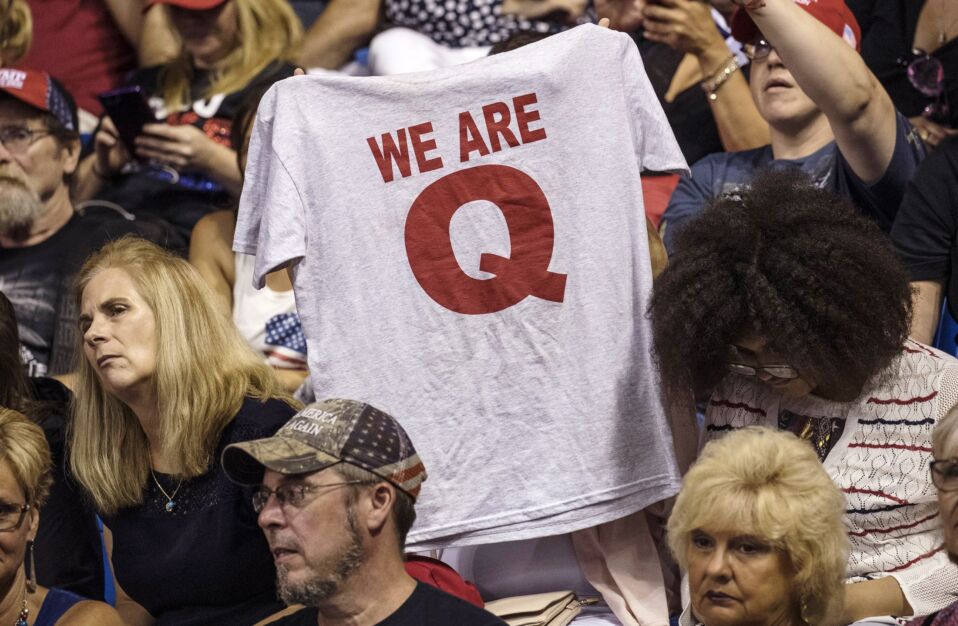 qanon trump rally