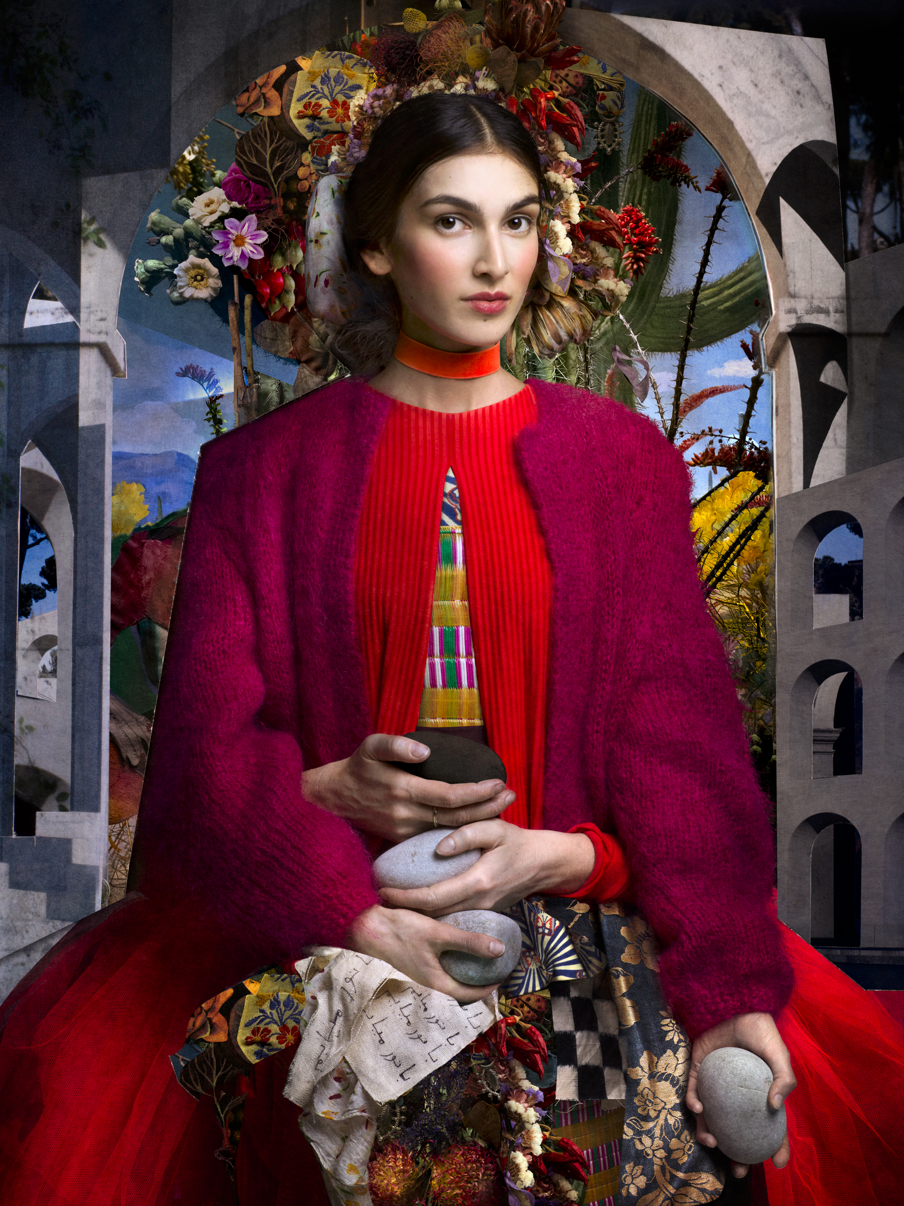 Cooper & Gorfer - Shadi Or The Girl With Many Hands, 2018 © Cooper & Gorfer. On view at Fotografiska New York.