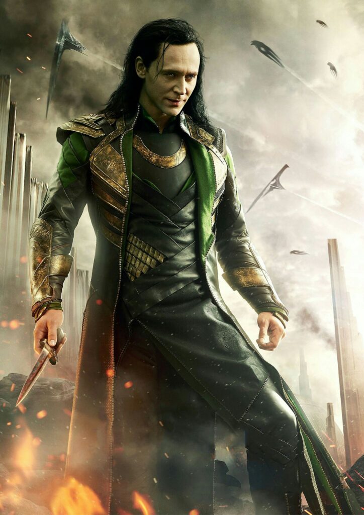Tom Hiddleston as Loki