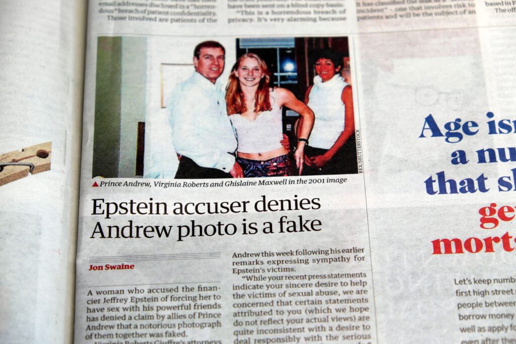 Prince Andrew accuser Virginia Roberts