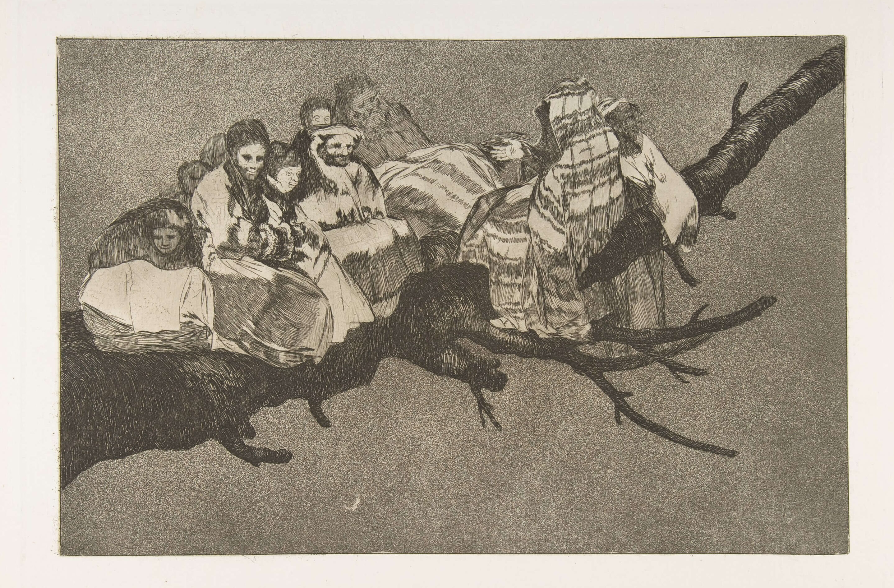 Goya, Ridiculous Folly / Disparates Ca. 1815–19 (published 1864). Etching, aquatint, drypoint. The Metropolitan Museum of Art, New York, Gift of Mrs. Henry J. Bernheim, 1936