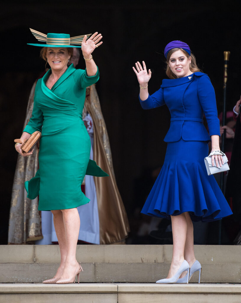 Sarah Ferguson and Princess Eugenie