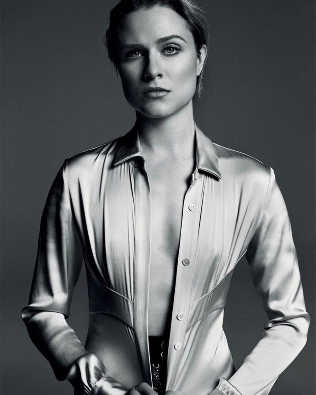 evan rachel wood black and white