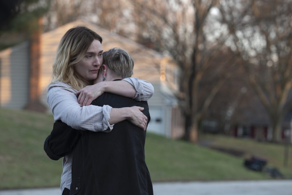 Kate Winslet and Anjourie Rice in Mare of Easttown