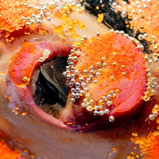 Green Pink Caviar (video still), 2009, HD Digital Video, Running Time: 7:45 minutes. Courtesy of the artist and Salon 94, NY. © Marilyn Minter