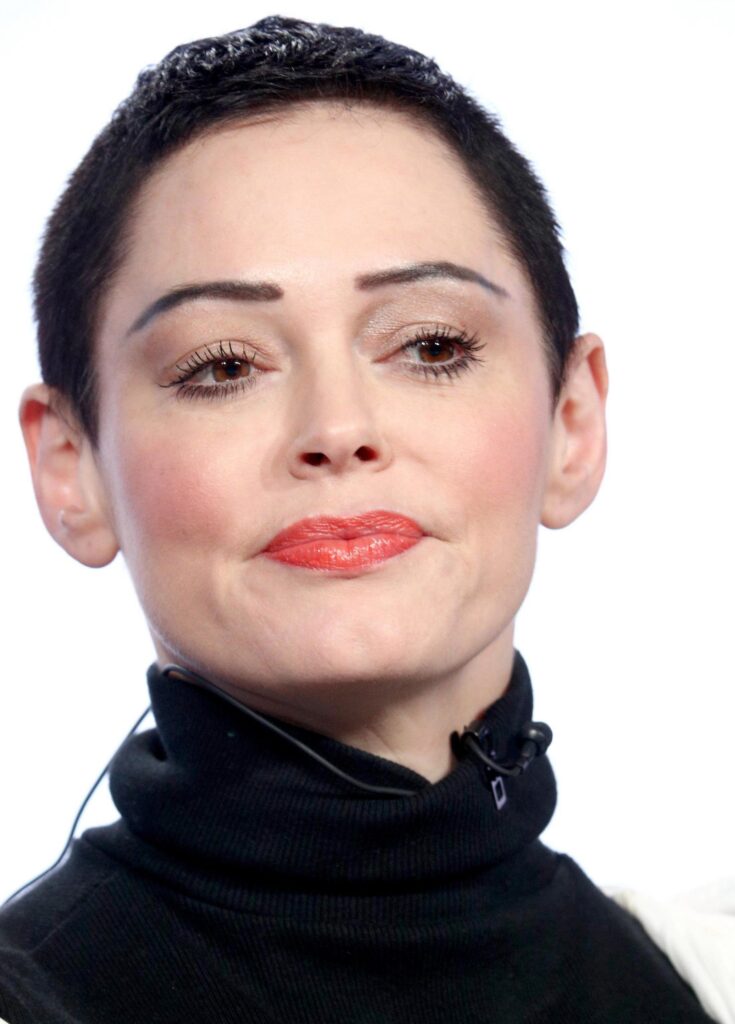 Rose McGowan, whose father ran Children of God in Italy