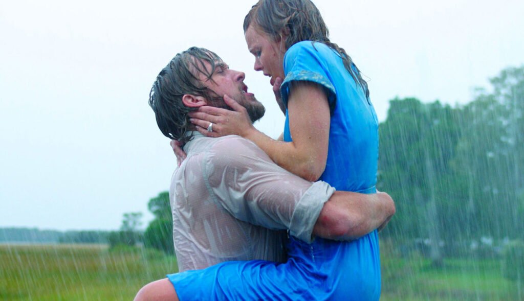 Ryan Gosling and Rachel McAdams in The Notebook