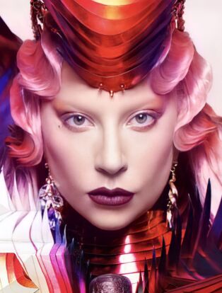 Lady Gaga for Dom Perignon by Nick Knight