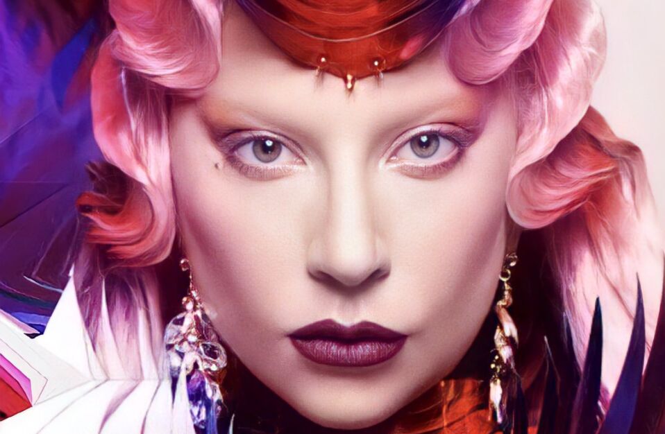 Lady Gaga for Dom Perignon by Nick Knight