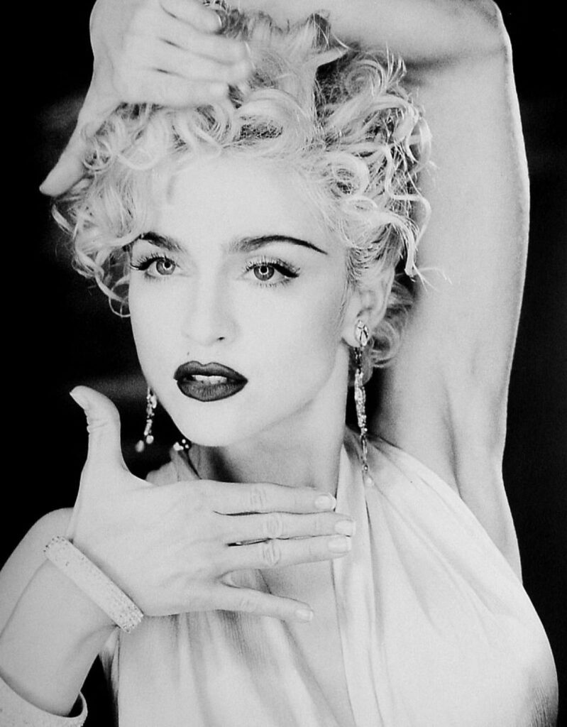 Madonna from the Vogue video.