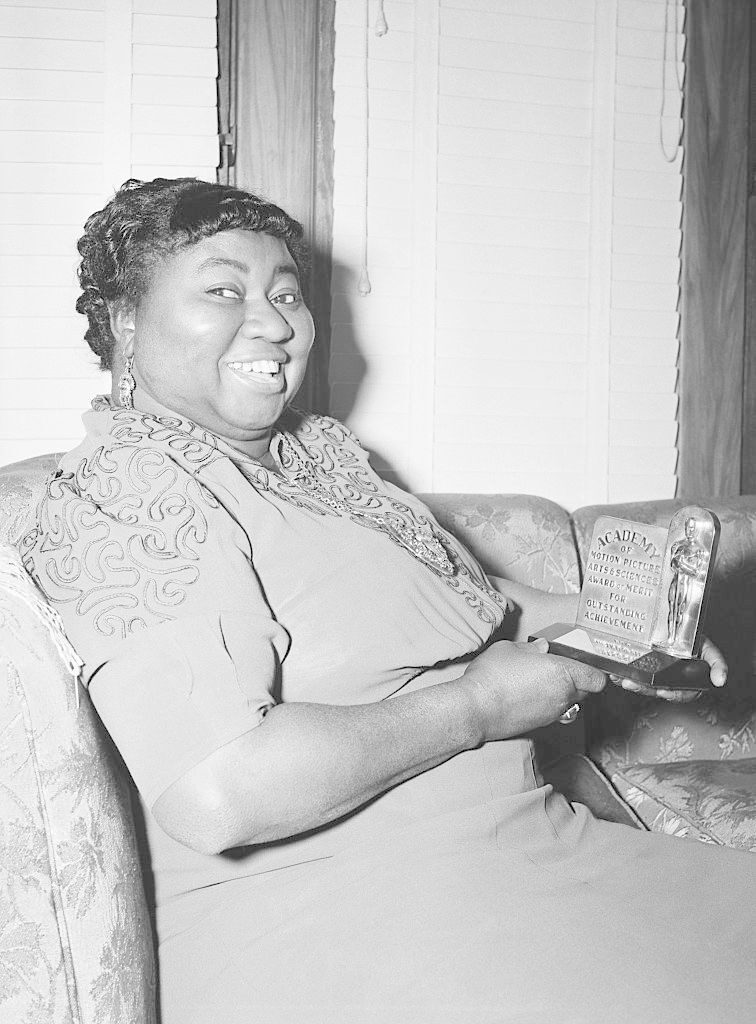 Hattie McDaniel, the first African-American to win an Oscar