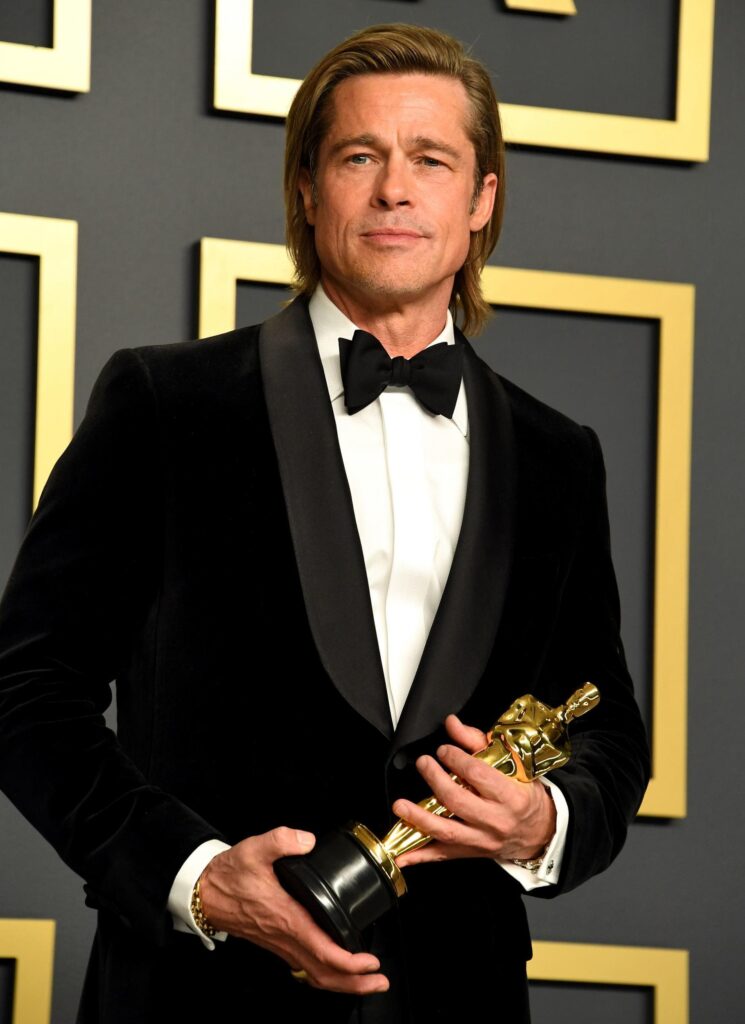 Brad Pitt wins his Oscar