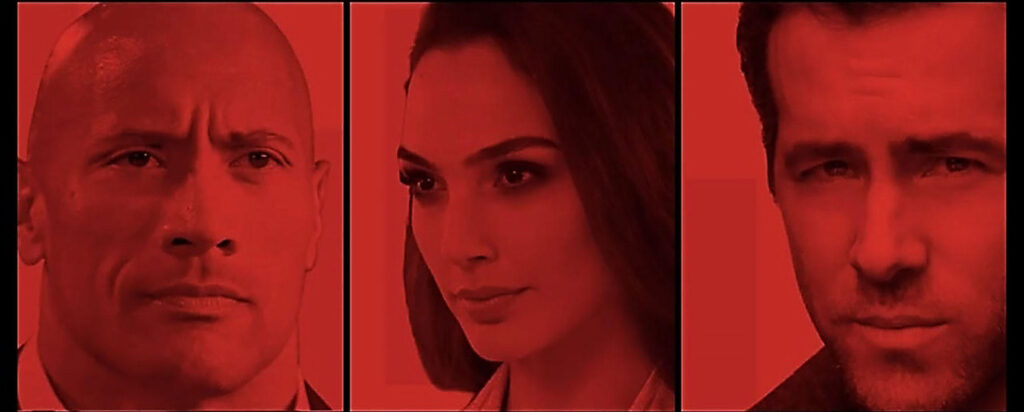 Red Notice: Dwayne "The Rock" Johnson, Gal Gadot, Ryan Reynolds