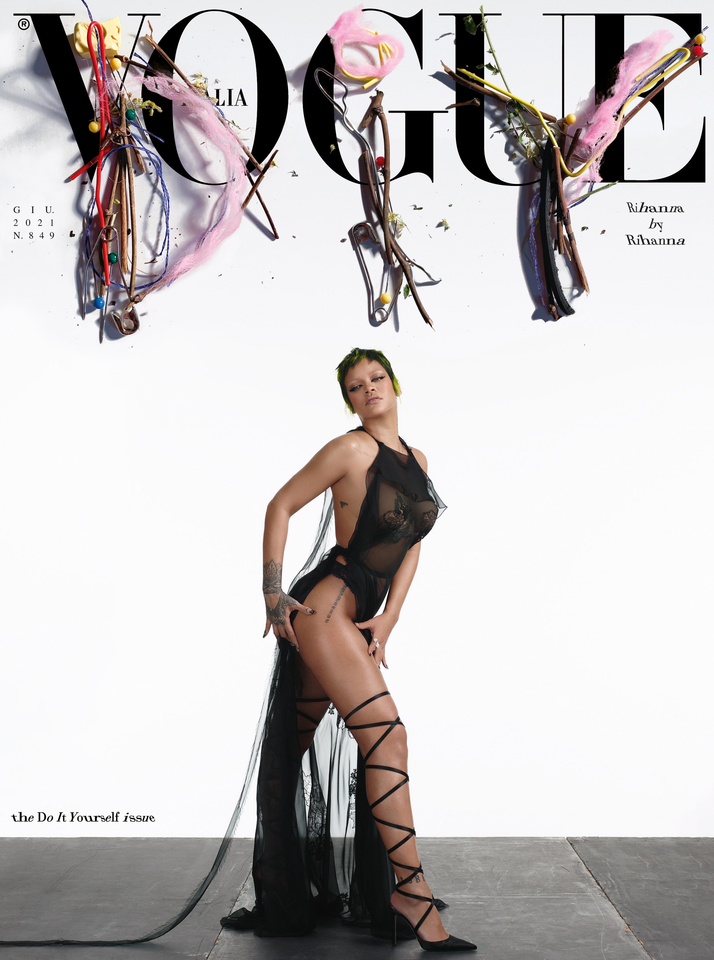 Rihanna VOGUE Italia