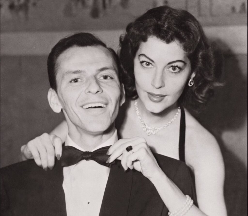 Ava Garner and Frank Sinatra