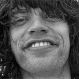 Mick Jagger ‘Diamond Smile’ Malibu, California 1976 Photo by writer & photographer, Carinthia West. From the ‘Hanging Out' archive