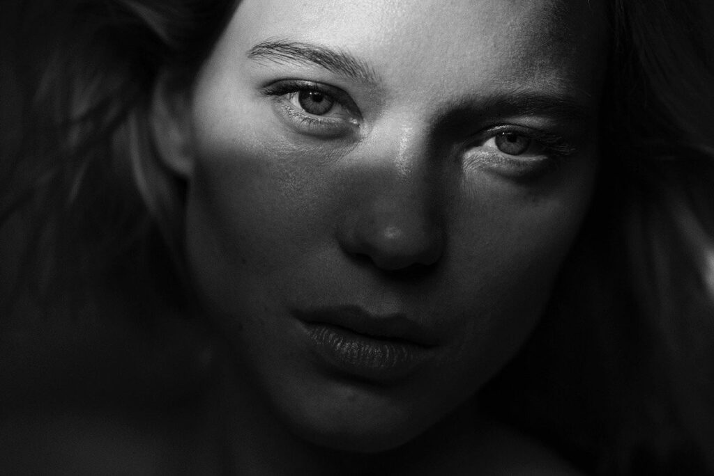 Lea Seydoux by Peter Lindbergh, 2017 Pirelli