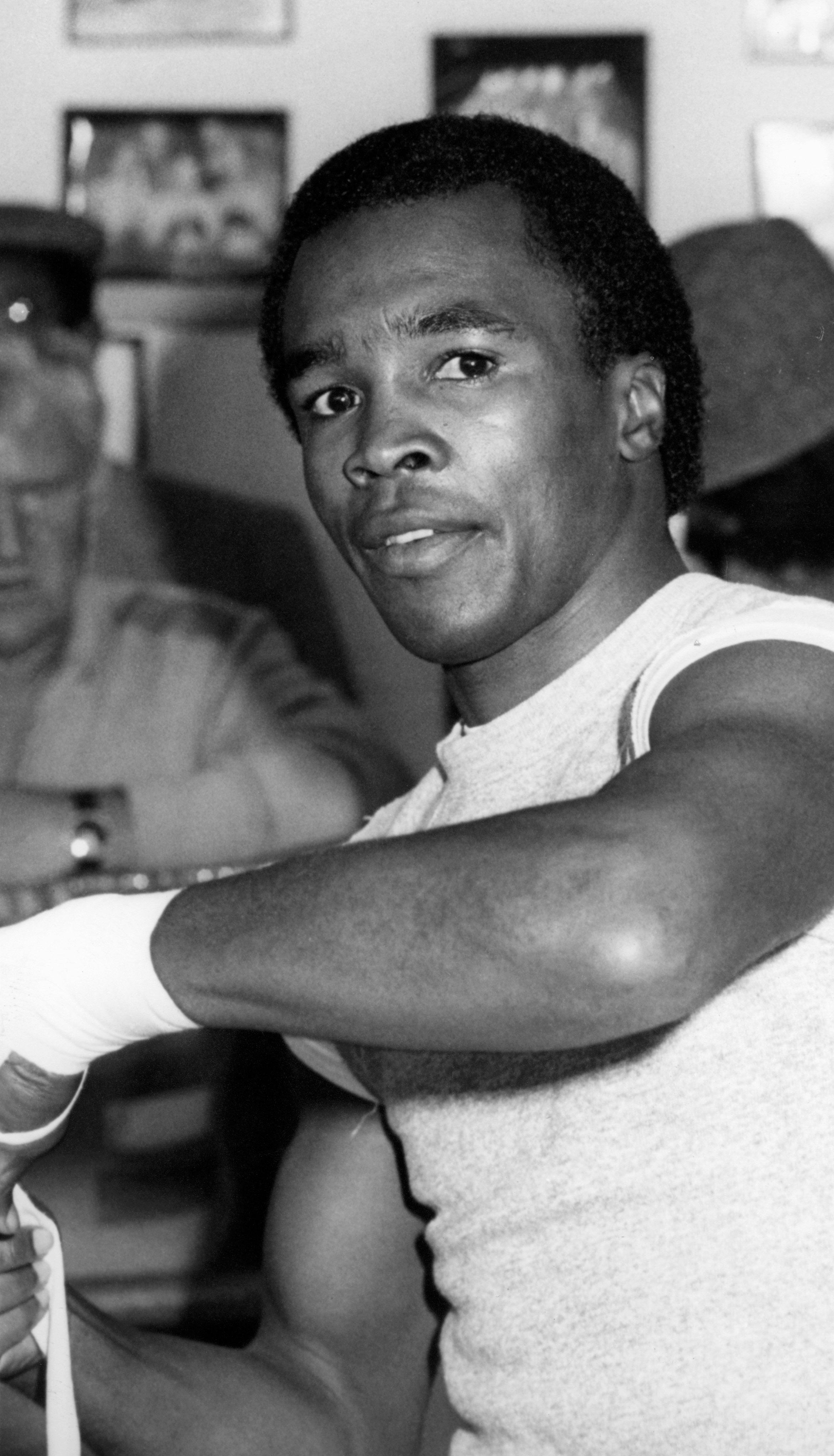 Boxing - Sugar Ray Leonard Photocall. American welterweight boxer Sugar Ray Leonard