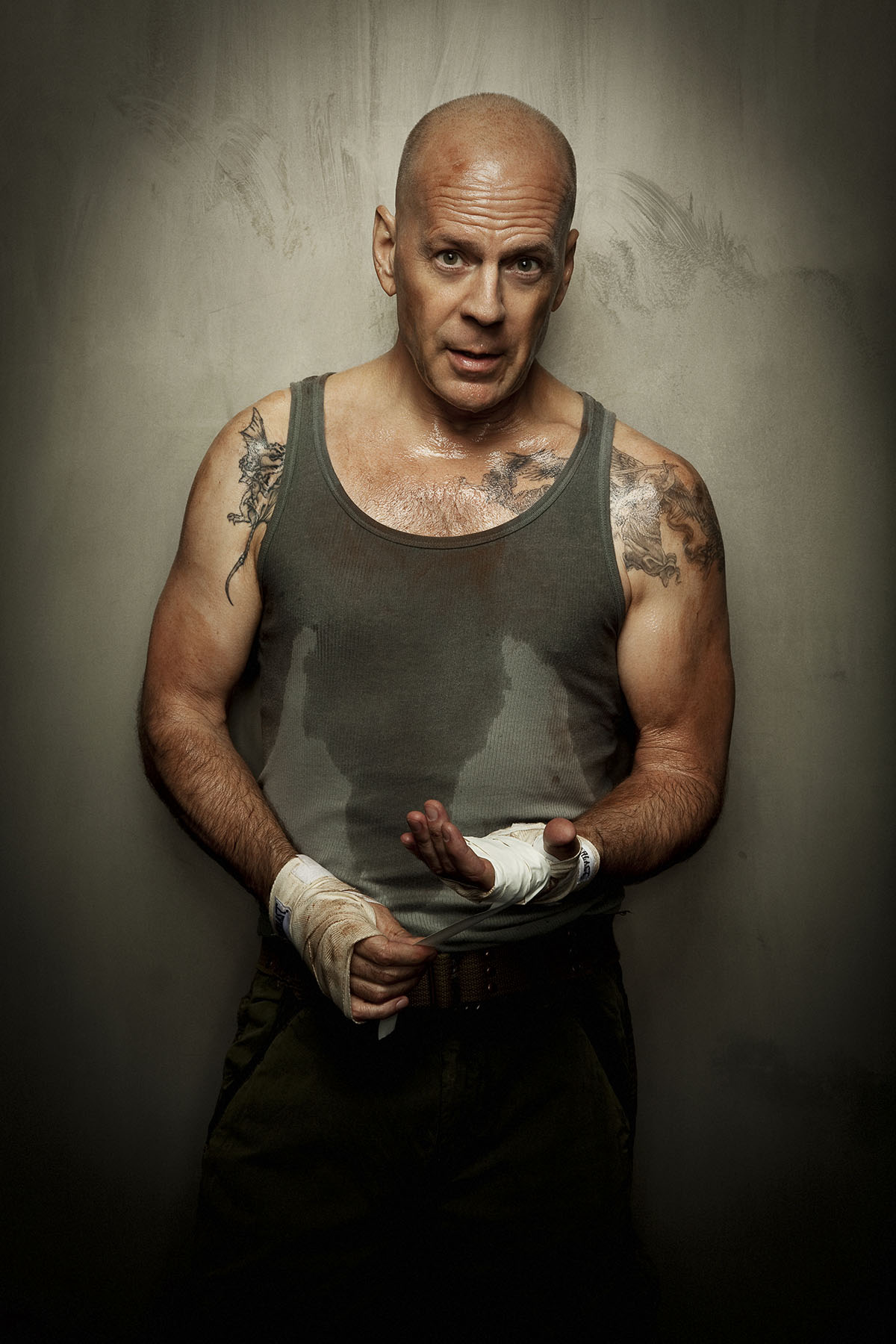 Bruce Willis Photographed by Jim Wright, all rights reserved