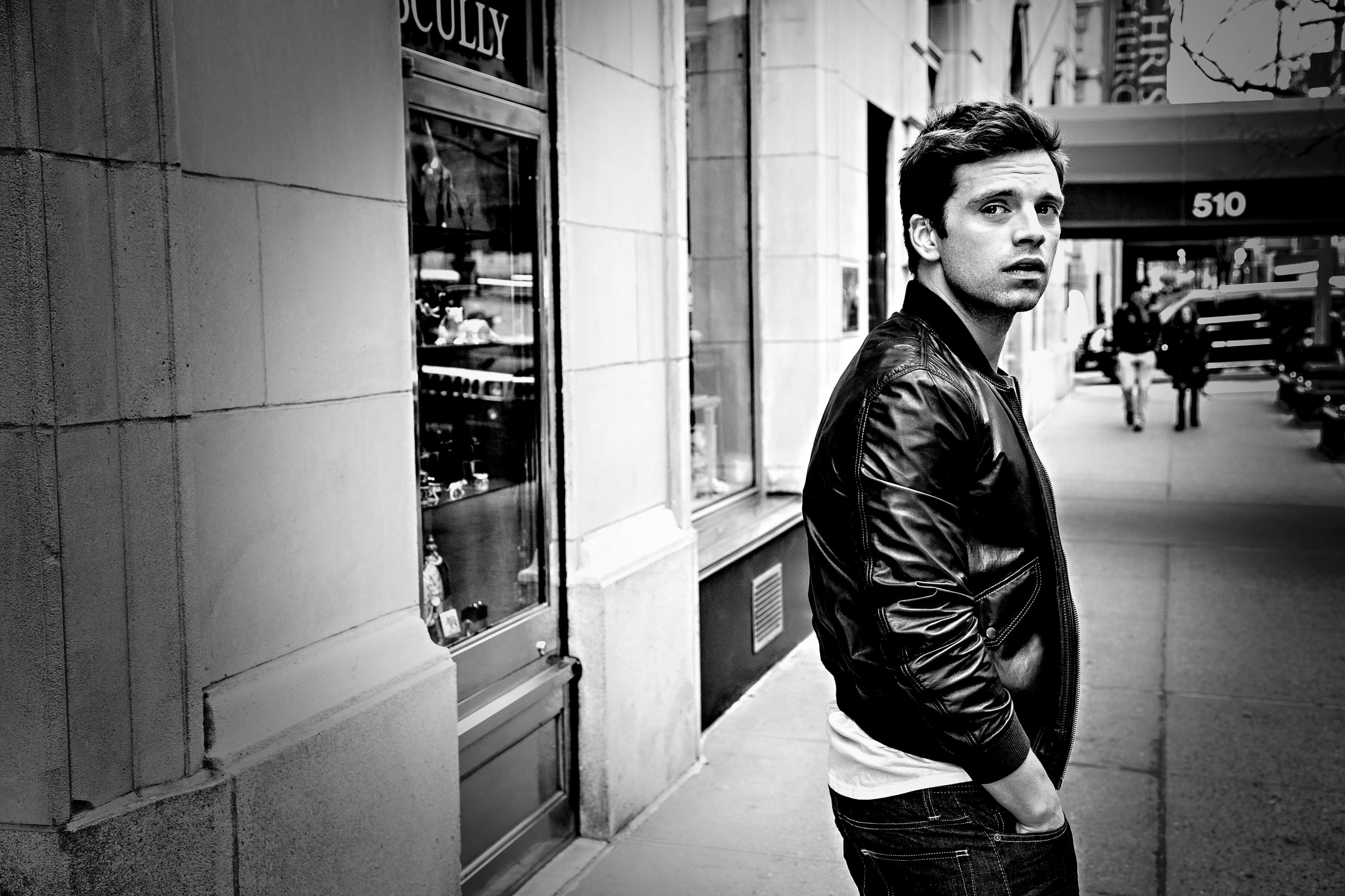 Sebastian Stan Photographed by Jim Wright, all rights reserved