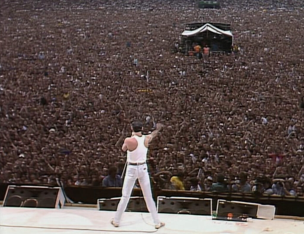 Live Aid with Freddie Mercury