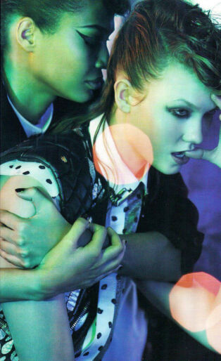 mean streets nick knight joan smalls and Karlie Kloss