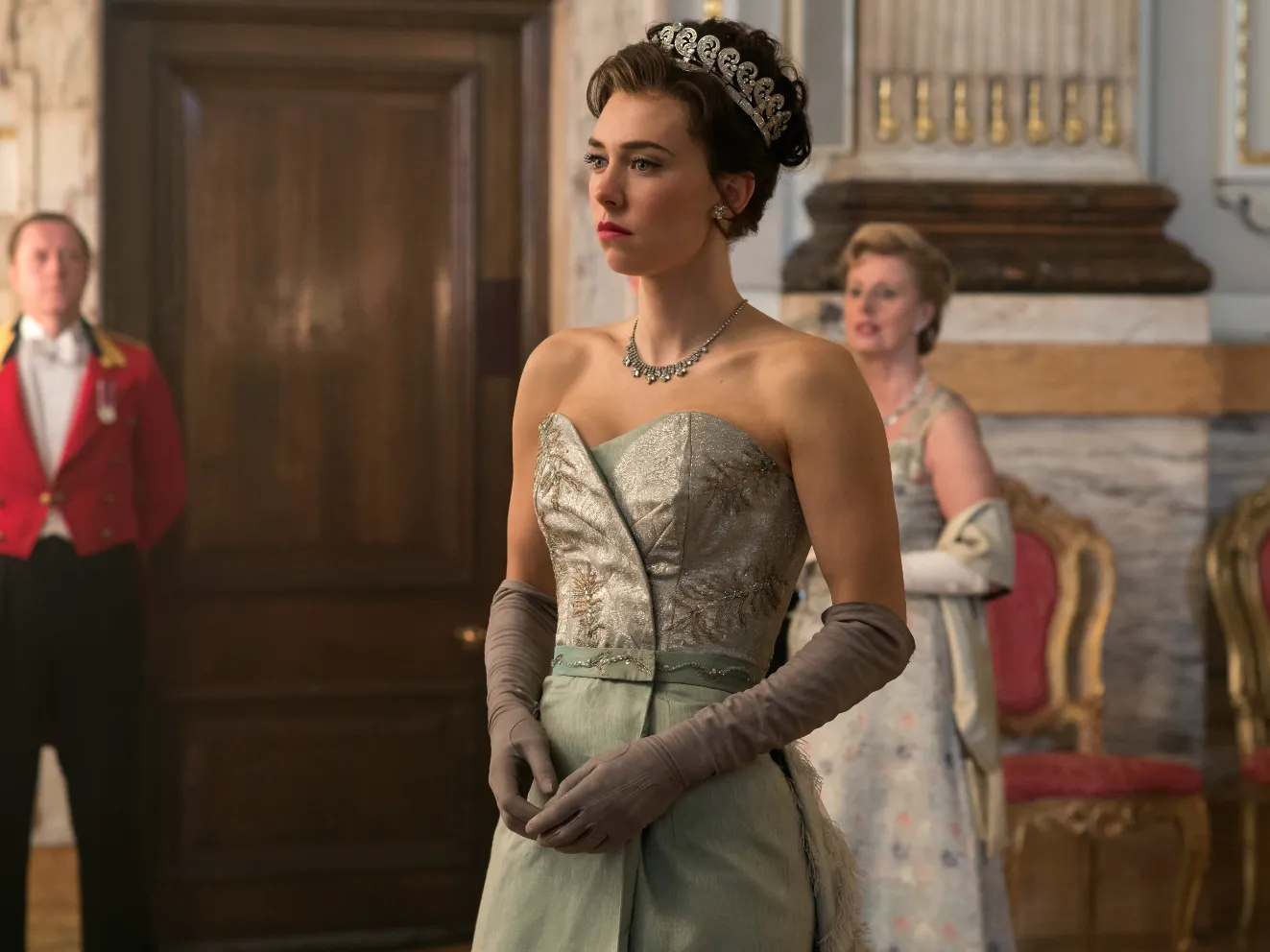 Vanessa Kirby in The Crown